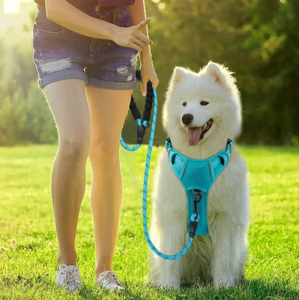 BARKBAY Dog Harness No Pull with ID Tag Large Chest: 27
